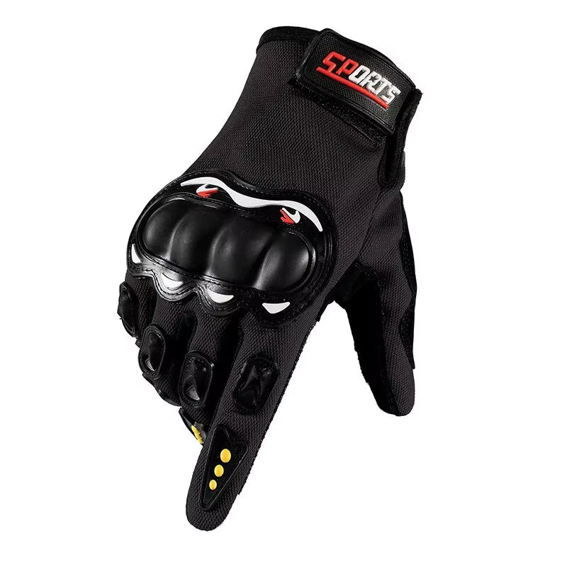 Full-Finger Motorcycle Gloves Men Touch Screen Outdoor Off-Road Sports Cycling Protection Anti-Fall Motorcycle Finger Gloves