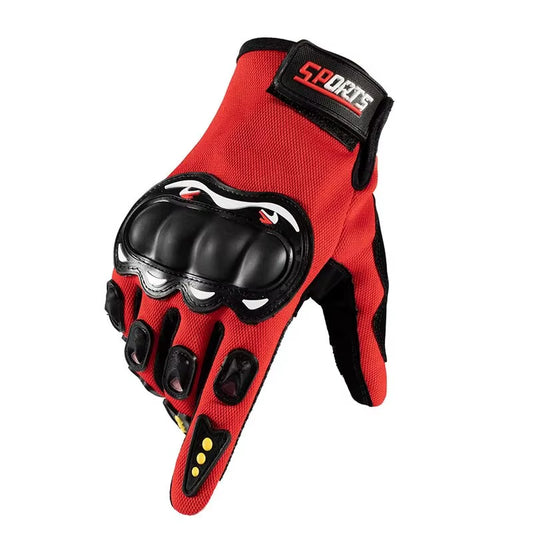 Full-Finger Motorcycle Gloves Men Touch Screen Outdoor Off-Road Sports Cycling Protection Anti-Fall Motorcycle Finger Gloves